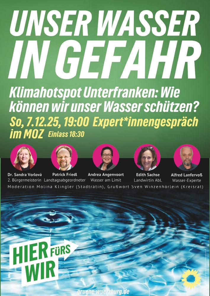 Sharpic "Unser Wasser in Gefahr"